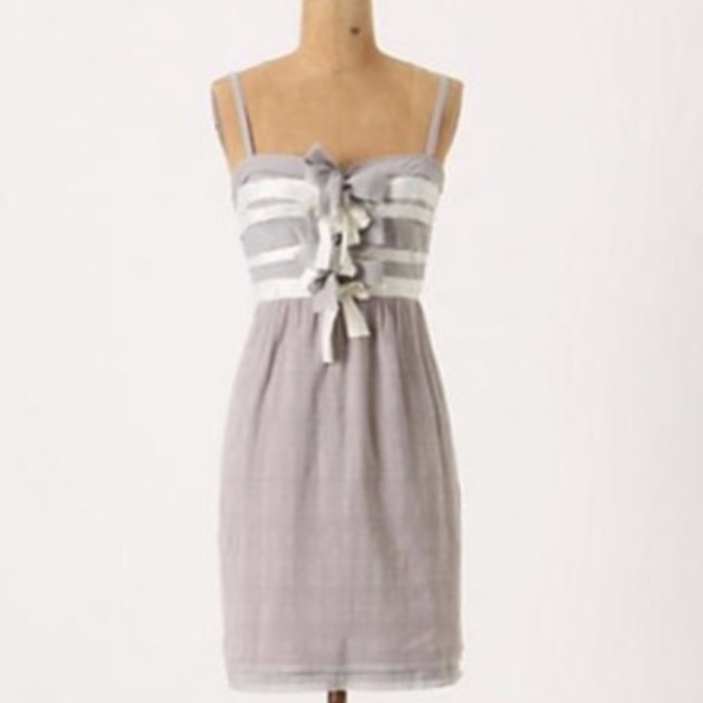Anthropologie Feather Bone Chemise M - Picture 1 of 6